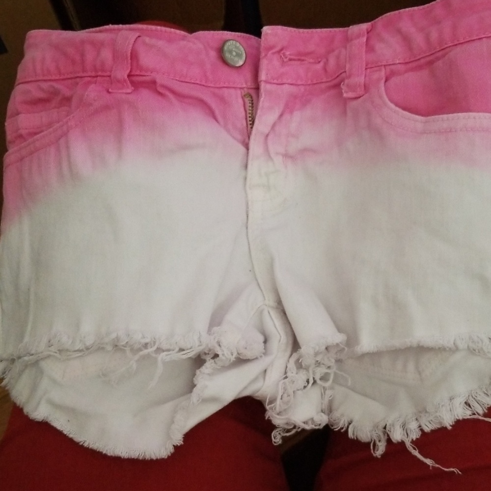 Denim shorty shorts great condition